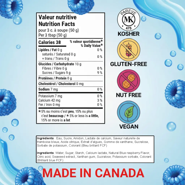 Framboise Bleue – 500g