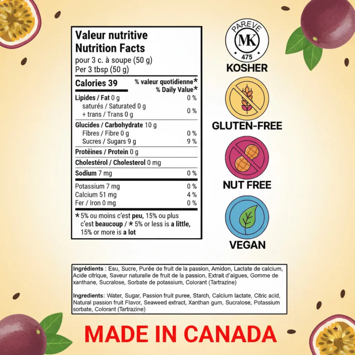 Fruit de la passion – 500g