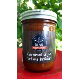 Caramel style crème brûlée (250 ml)