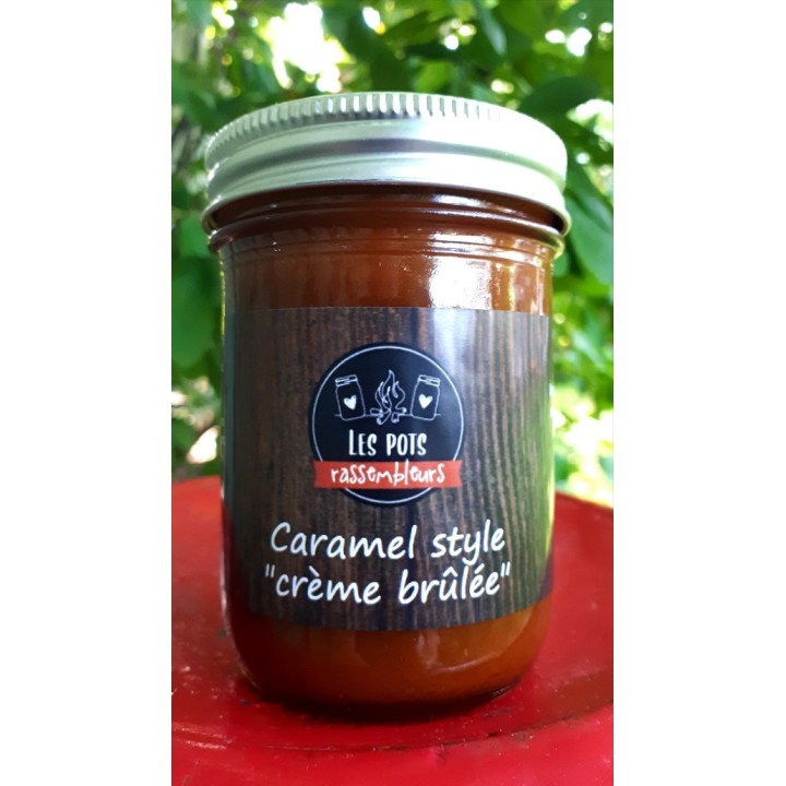 Caramel style crème brûlée (250 ml)